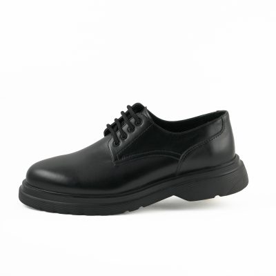 کفش اسپرت 1085 ساده بندی مشکی