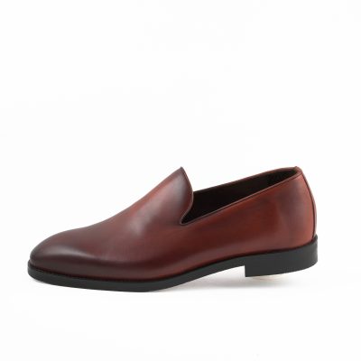 کفش کلاسیک 21722 ساده عسلی