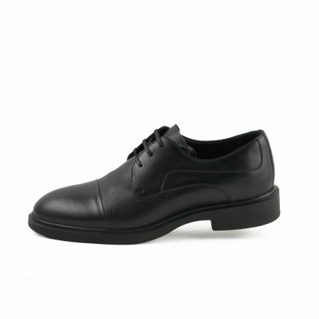 کفش کلاسیک E300 بوت بندی مشکی رخ کار